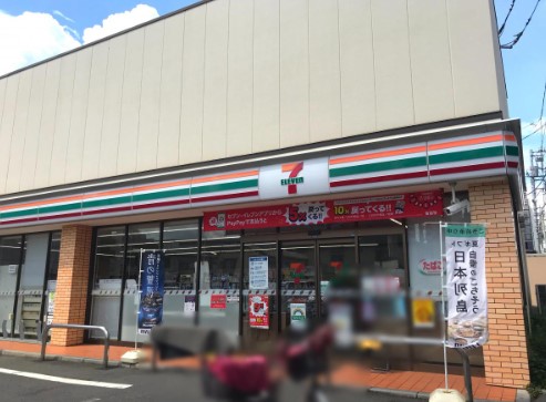 コンビニ　セブンイレブン 品川戸越5丁目店（コンビニ）まで338m