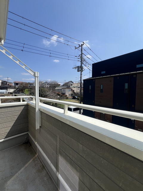 バルコニー　～良く乾きそう～