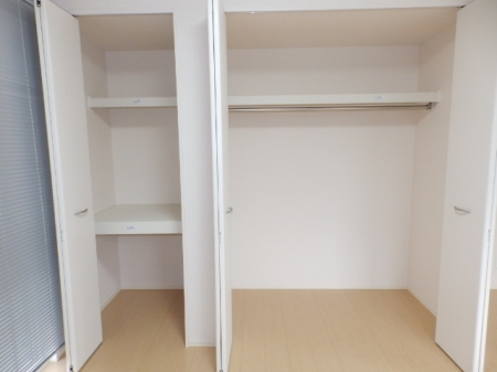 収納　収納のためのスペースです