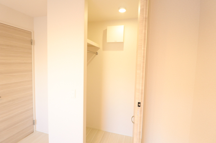 収納　ウォークイン搭載でお荷物もスッキリ！