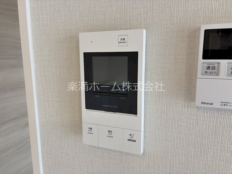 セキュリティ　モニターホンで安心♪