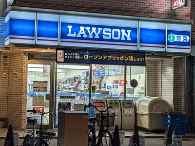 コンビニ　ローソン 北今池店（コンビニ）まで69m