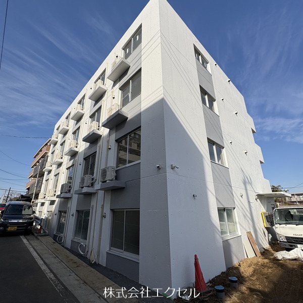 建物外観　12月完成の1LDKです。