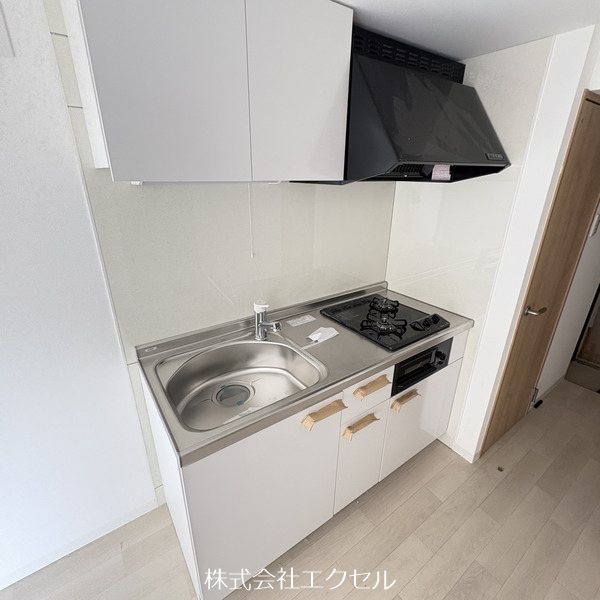 キッチン　2口のシステムキッチンです。