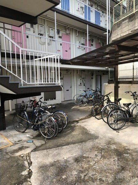 駐車場　駐輪場