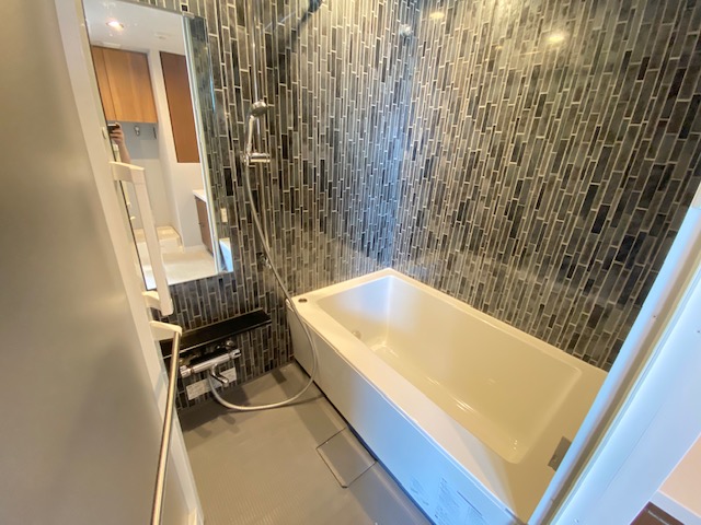 バス・シャワールーム　モデルルーム時のお写真です。