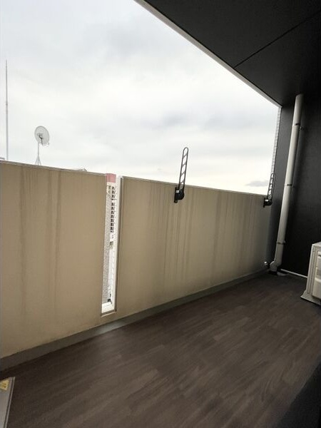 バルコニー　南向きで日当たり良好