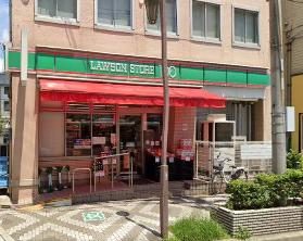 コンビニ　ローソンストア100 長田神社前店（コンビニ）まで75m