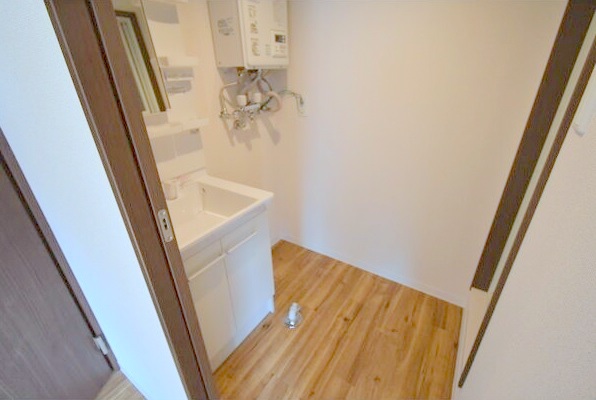 洗面設備　シャンプードレッサー完備しています♪
