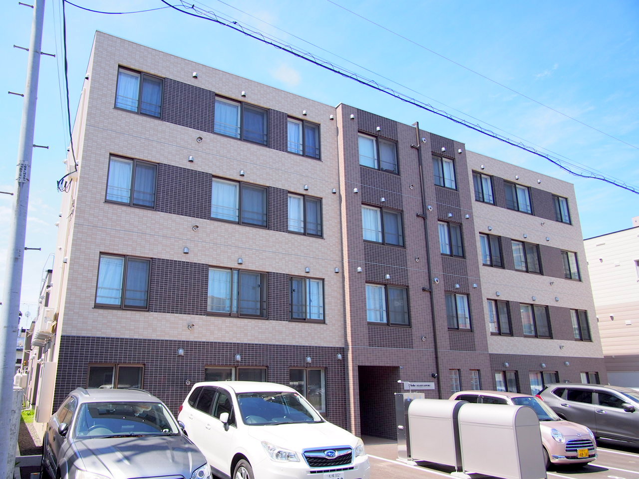 建物外観　都市ガスエコジョーズ・Ｗｉ－Ｆｉ付きネット無料導入マンション