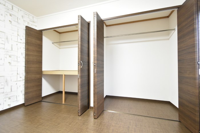 収納　たっぷり収納クローゼット