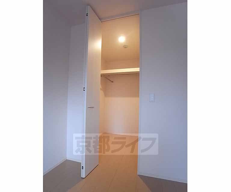 収納　ウォークインクローゼットです。