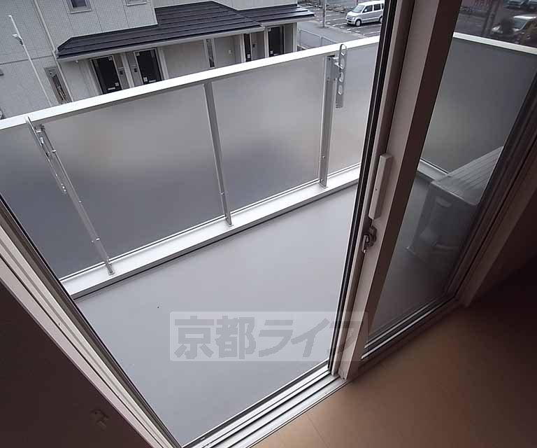 バルコニー　日当たり良好です。