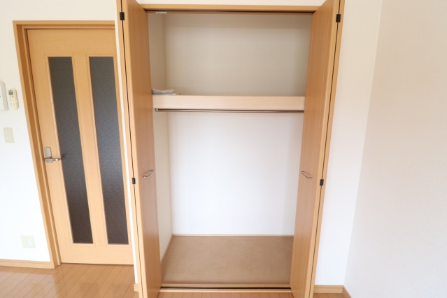 収納　クローゼット付きです！