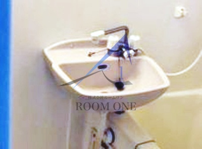 洗面設備　洗面台です。