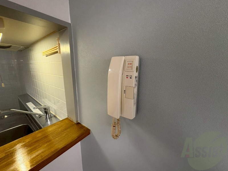 セキュリティ　インターホンは通話ができるので急な訪問があっても安心です