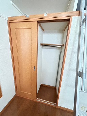 収納　たっぷりとした収納スペースです