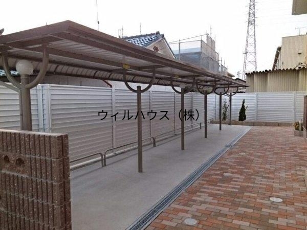 その他共有部分　自転車置き場！