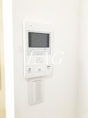 セキュリティ　モニター付きインターフォンです。
