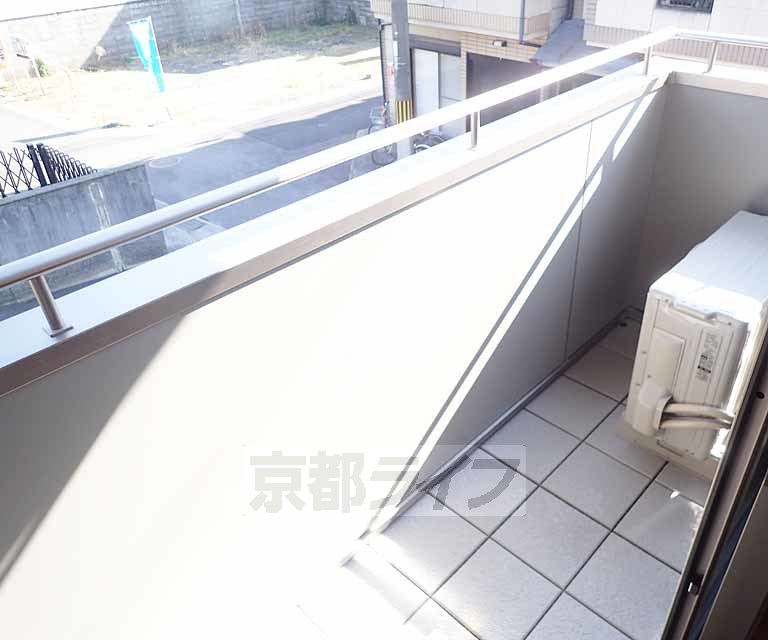 バルコニー　日当たり良好です。