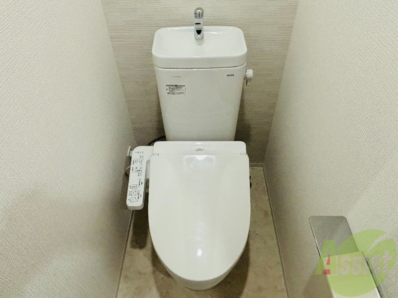 トイレ　快適に使用できる、清潔感にこだわったトイレです。