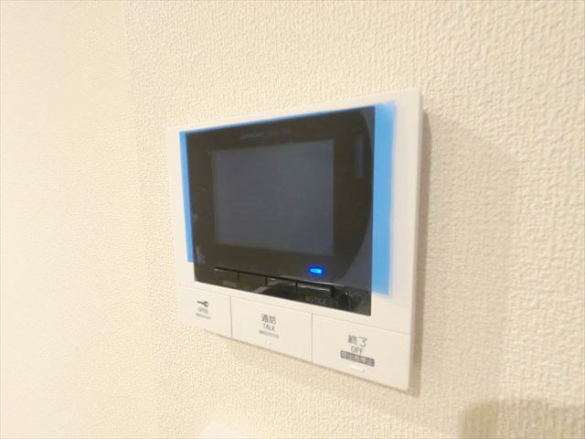 セキュリティ　防犯面も安心、オートロック連動のTVモニターホン付き