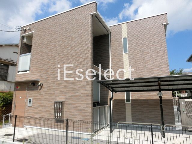 建物外観　家具家電付きのアパートです。