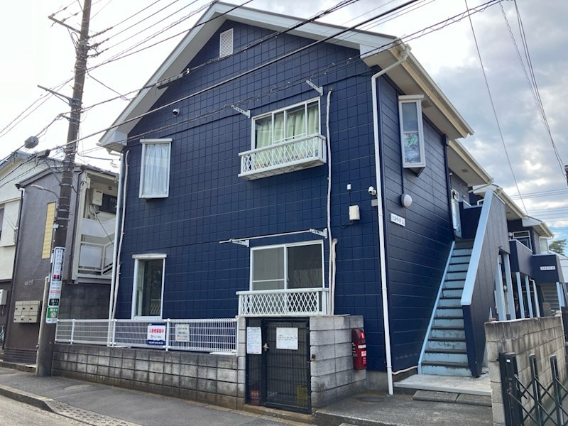 建物外観　閑静な住宅街にあるアパートです