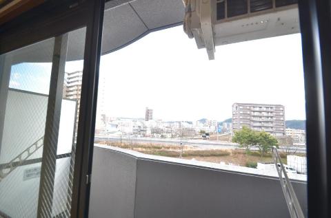 眺望　4階からの眺望です