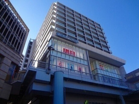 建物外観　外観タイル張りです