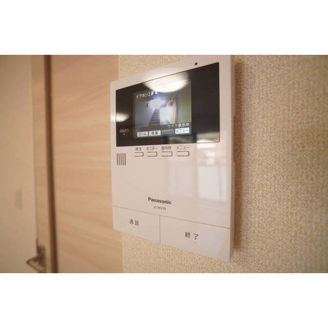 セキュリティ　ＴＶモニター付きで安心です♪