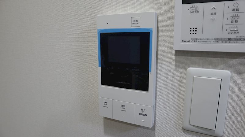 セキュリティ　TVモニター付きインターホン