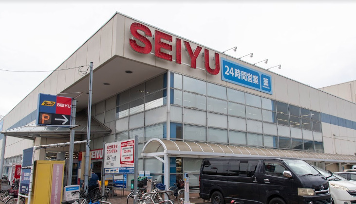 スーパー　西友 加賀鹿浜店（スーパー）まで842m