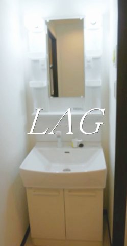 洗面設備　洗面台です。
