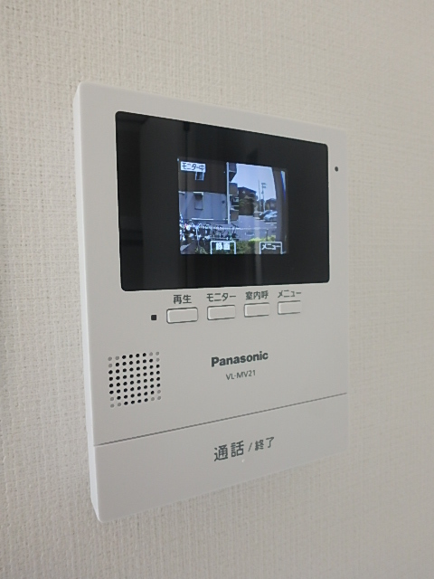 セキュリティ　来訪者の顔の見える安心感。