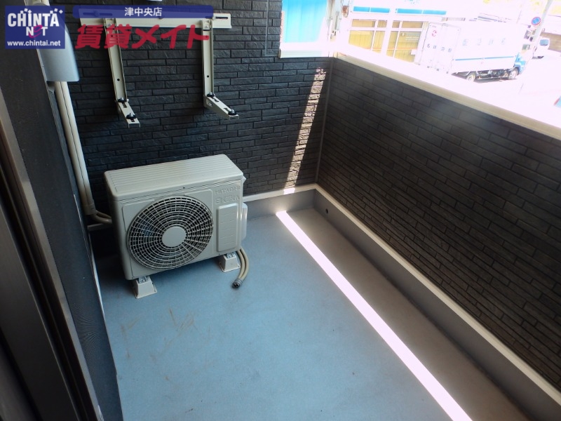 バルコニー　同タイプ部屋写真です。