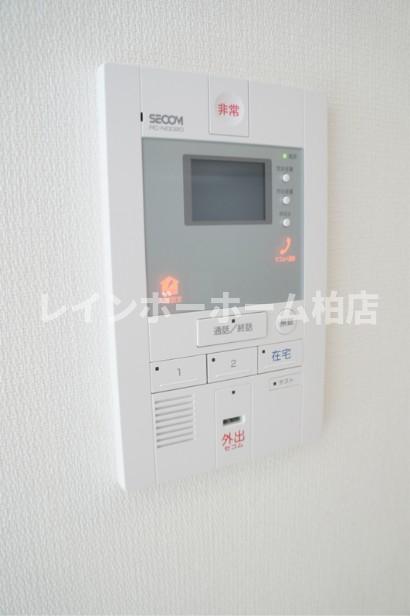 セキュリティ　モニタ付インターホンです