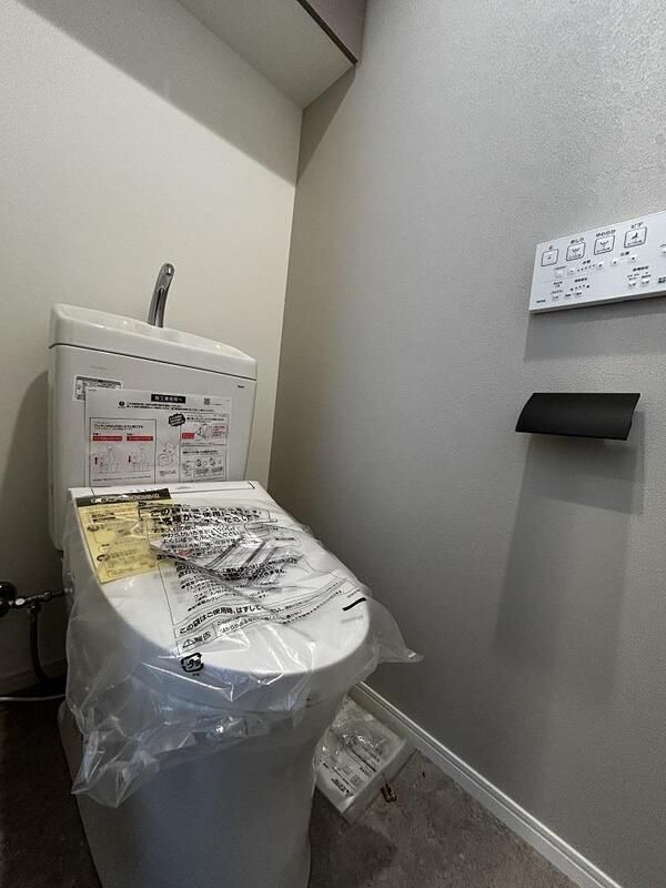 トイレ　ゆったりとした空間のトイレです