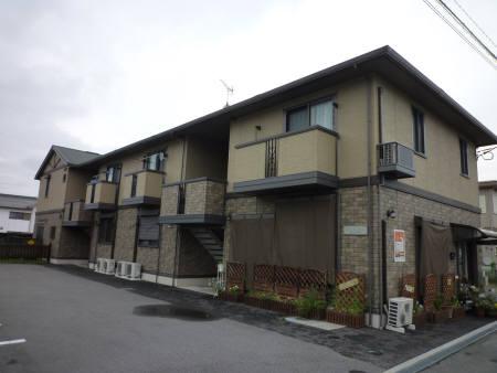 建物外観　篠山市のお城周辺の市街地に隣接したアパートです♪