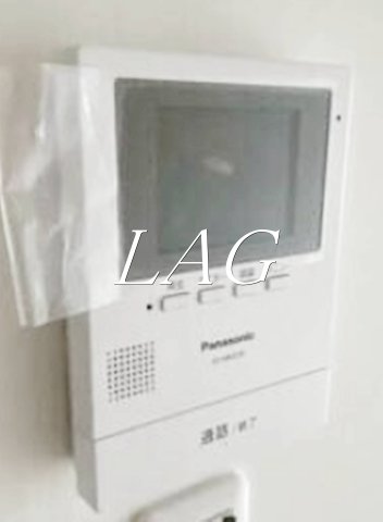 セキュリティ　モニター付きインターフォンです。