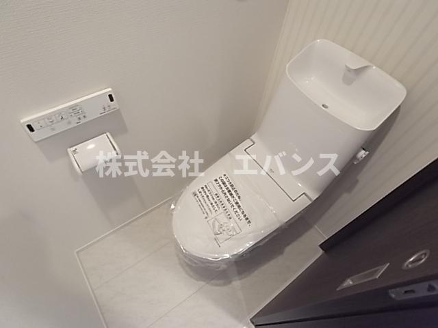 トイレ　ゆったりとした空間のトイレです