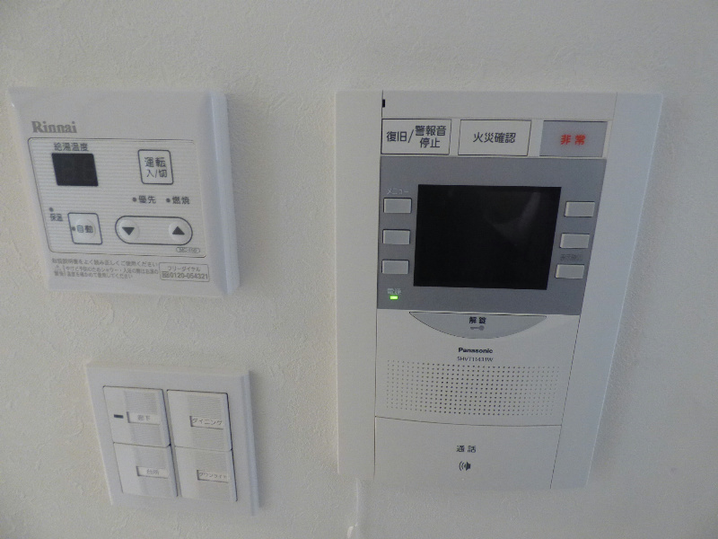 セキュリティ　※角部屋の写真になります。