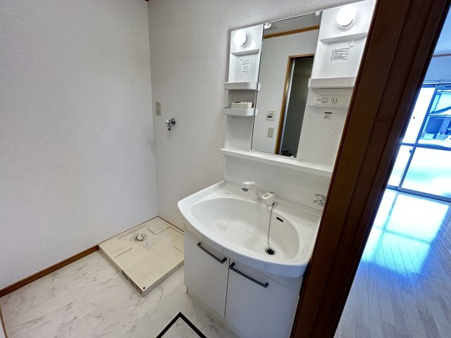 洗面設備　洗面所です