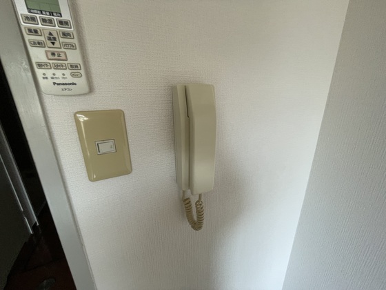 セキュリティ　※別部屋の写真です
