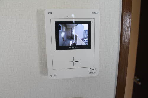 セキュリティ　同物件、別号室の参考写真です。