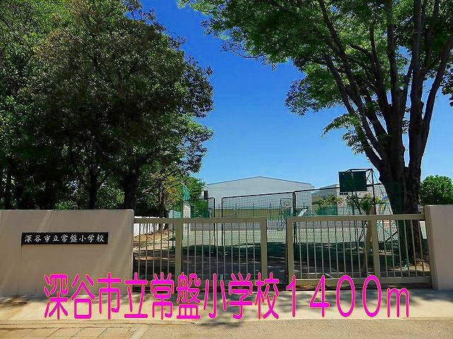 小学校　深谷市立常盤小学校（小学校）まで1400m