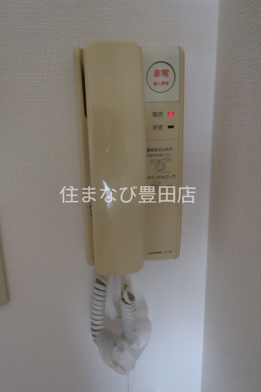 セキュリティ　清掃中