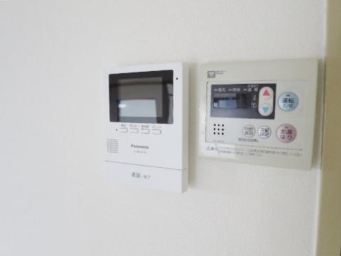 セキュリティ　カメラ付インターホン（イメージ）