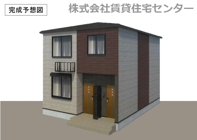 建物外観　完成予想図
