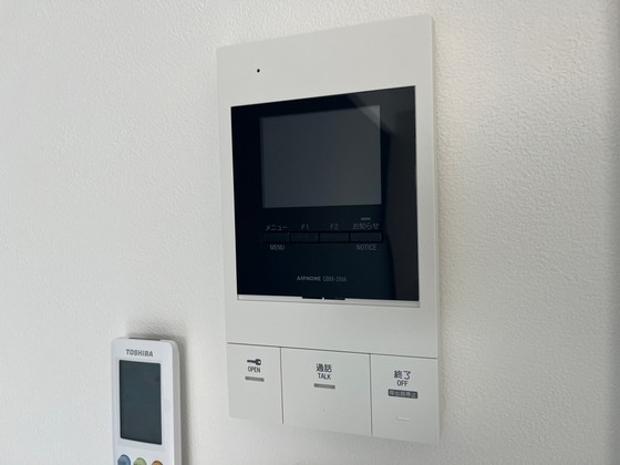 セキュリティ　※別部屋の写真です
